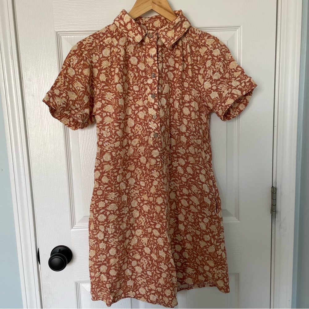 Faherty Shirt Dress